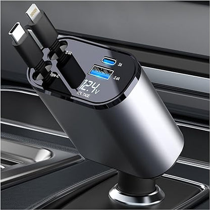 DriveCharge™ | 4-in-1 Car Charger